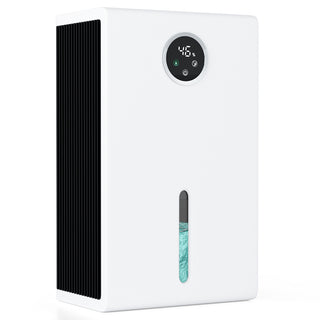 Dehumidifier 1000 sq.ft Dehumidifier for Home 120 Ounce Tank Quiet and Energy Saving Negative Ion Air Purification 7 Colors LED Light WithTouch Screen Portable Home Dehumidifier for Bedroom Bathroom Basement