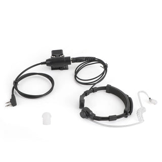 Throat Mic Headset Air Tube Fit for BaoFeng UV5R UV-82 TK3107 TK3207 TK-3201