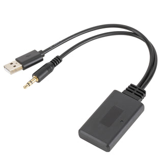 Car CD Audio Bluetooth 5.0 Receiver USB 3.5mm Jack Adapter For Car AUX Speaker