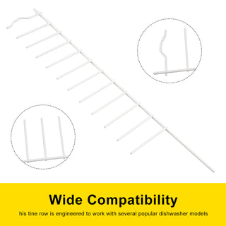 Dishwasher Tine Row W10728160 For Kenmore/KA/Maytag Repl AP5951430 WP8051250