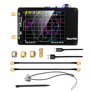 50KHz~1.5GHz 2.8" LCD NanoVNA-H Vector Network Antenna Analyzer MF HF VHF UHF