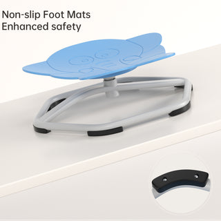 Sit+Spin 360¡ãSensory Spinning Seat Swivel Toy Kids elephant Wobble Chair Stool