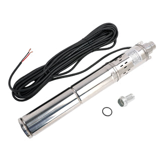 3" 48V 750W MPPT Solar Bore Pump Kit 48V 750W Screw Solar Bore Pump