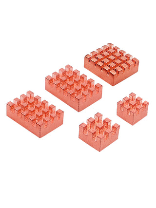 Banana Pi Radiator OpenWrtOne Pure Copper Heat Sink with Adhesive CPU Cooler