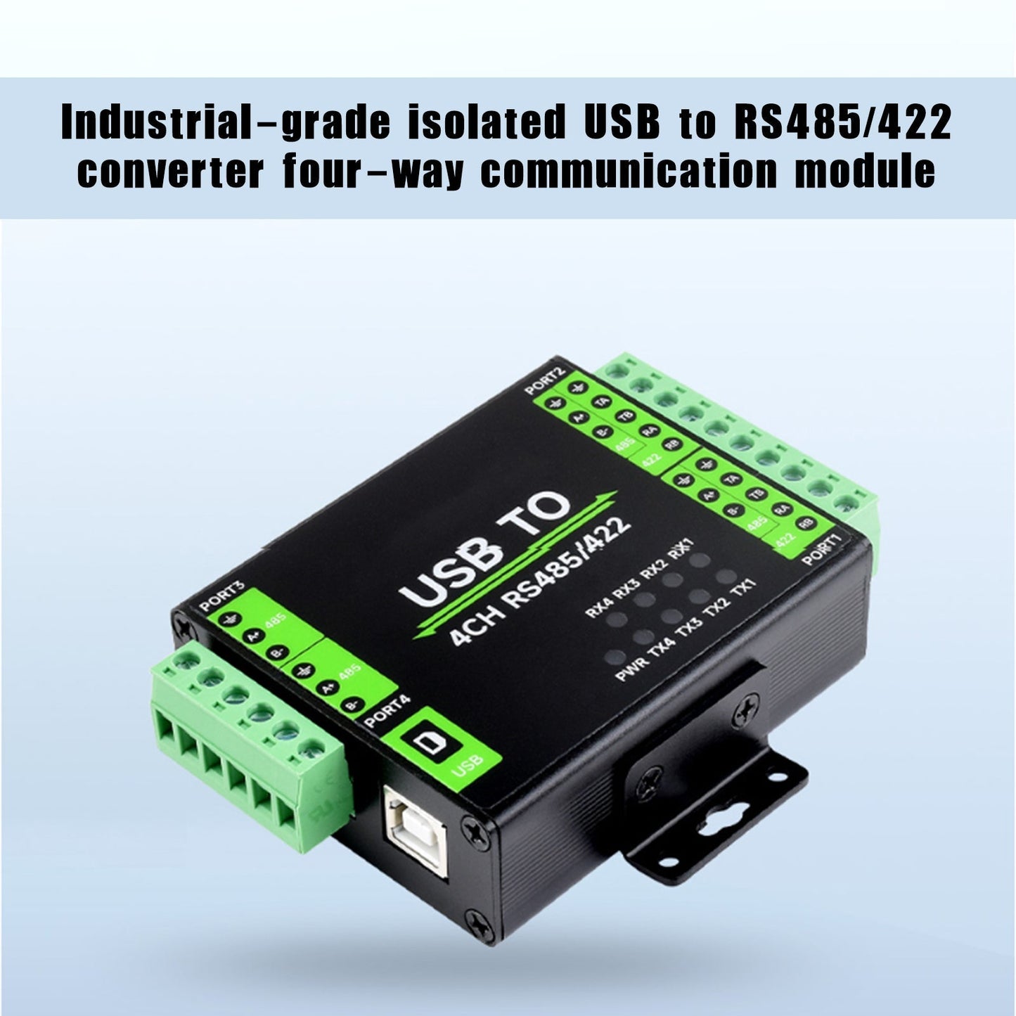 USB to RS422 RS485 Industrial Isolated Converter Adapter Module Generic