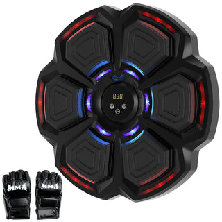 Bluetooth Smart Boxing Machine for Adults & Kids – Wall-Mounted Reflex Training Punching Workout Equipment for Home Office & Gym – Fun Fitness & Boxing Trainer