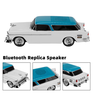 WS-1955 Bluetooth Replica Speaker Retro Speaker Car Design HD Sound TWS FM Radio
