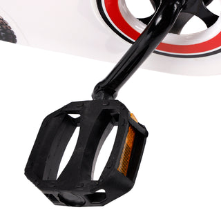 18" Kids Bike for Boys and Girls with auxiliary wheels & Rack Red