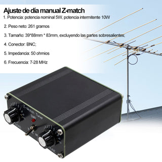 QRP Z-match Manual Antenna 5W Tuner 3-28MHz Z-Match QRP Manual Antenna Tuner Ham