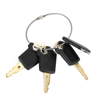 (4) Master For Caterpillar Equipment Ignition Key Cat 5P8500 Dozer Cat Keys