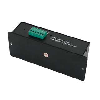 LED RGBW Controller 4x8A Decoder With Digital Display 4 Channel DMX512-4CH
