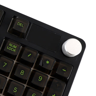 98-Key 2.4G Wireless Bluetooth Three-Mode Mechanical Keyboard With Display Knob