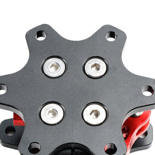 70mm Steering Wheel Quick Release Hub Adapter For Thrustmaster/Logitech Black