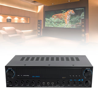 3600W Peak Stereo HiFi Power Bluetooth Amplifier High-Power 5.1 Subwoofer Home