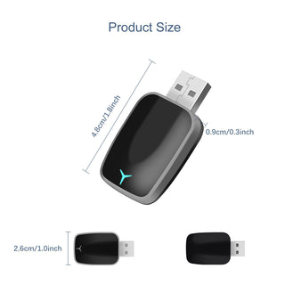 2 in 1 USB Car Dongle Connect Box Wireless Apple Carplay Android Auto Adapter