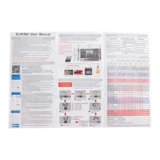 10A-60A PWM Solar Controller Display Current Solar Street Light Control 0V Start
