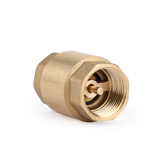 DN20 3/4" NPT In-Line Check Valve Brass Spring Loaded Inline 200PSI