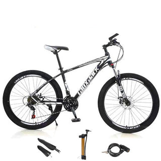 27.5 inch Wheels 21 Speed MTB Adult Bicycle + Lock + Pump