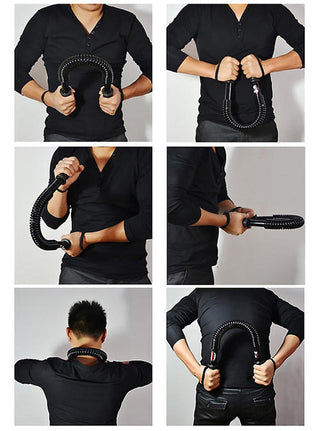 40KG Heavy Duty Spring Chest Power Bar Twister Arms Training