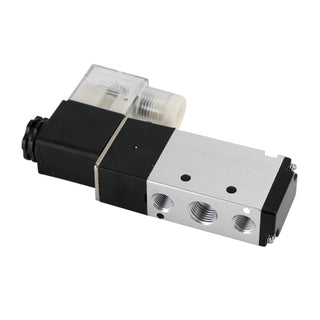4V210-08 5 Way 2 Position Ac 220V Pneumatic Electric Solenoid Air Valve