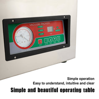 DZ-260C Chamber Vacuum Sealing Packing Machine Commercial Vacuum Sealer 110V