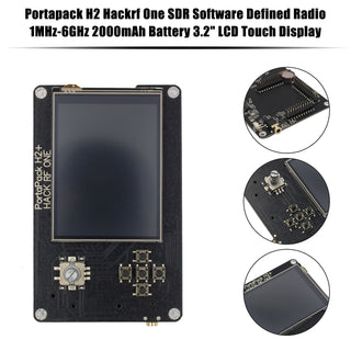 Portapack SDR Software Defined Radio 1MHz-6GHz 3.2" LCD Touch Display Portapack