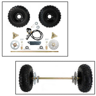 Various ATV Quad Go Kart Rear Live Axle Kit Sprocket Brake Wheel