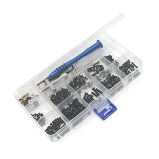 317Pcs Metal Screws Box Repair Tool Kit For Wltoys 1/14 144001 1/12 124016-19