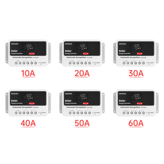 12V24V48V 10A-60A PWM Solar Controller Universal Photovoltaic Charger Controller