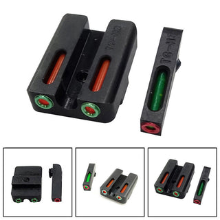 Low-Profile Fiber Optic Alignment Guides Red/Green (F/R Set)