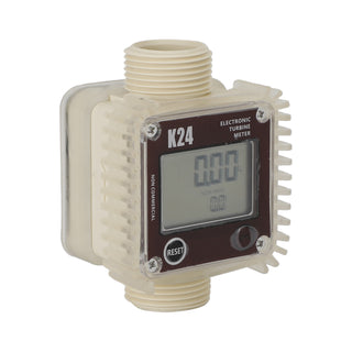 K24 Diesel Oil Fuel Turbine Flow Meter For Chemical Liquid Water Measuring Tools