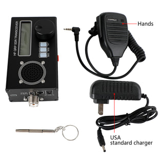 8-Band 5W USDX USDR HF QRP SDR Transceiver SSB/CW Transceiver DSP SDR With Mic