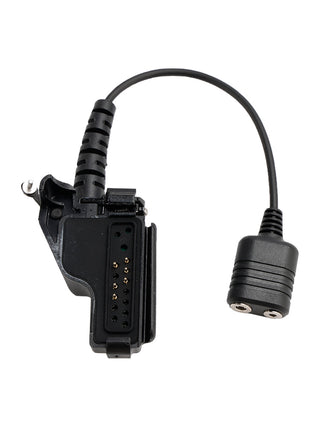 K Interface Headset Port Converter Cable for GP900 MTX838 XTS2500 XTS3000 XTS5000