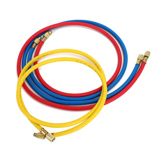 1/4" SAE 60" 5' AC Charging Hoses Tube Refrigerant For Air Conditioning