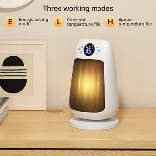 Space Heater with Adjustable Thermostat 1500W PTC Ceramics Desktop Heater touch screen with remote control