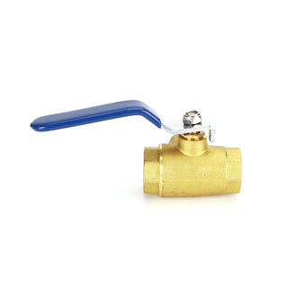3-Way Ball Valve Female L Port Lever Handle 3/4" NPT Made Of Forged Brass