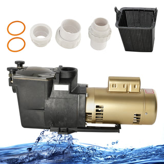 Super Pump Parts W3SP2607X10 230V Pool Pump 1 HP Single Speed Pool Pump