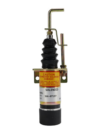 Fuel Shut Off Solenoid 366-07197 SA-3405T For Lister Petter 12V 1502-12C7U2B2S1