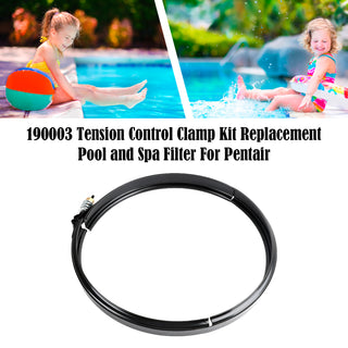 Pentair 190003 Tension Control Clamp Kit Replacement Pool and Spa Filter for Clear Plus pool/spa filters