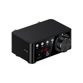 HiFi Stereo Bluetooth 5.0 Digital Power Amplifier Audio Receiver USB 50W+50W