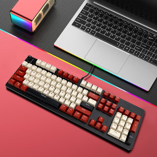 104Key Wired Mechanical Linear Switch Gaming Keyboard Hot-Swappable Customizable