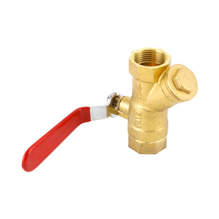 3/4" BSP Brass Y Type Strainer Filter Ball Valve Equal Female Thread