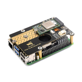 PCIE to M.2 Rotor 8Gbps Transmission Raspberry Pi5 Expansion Board M.2 Interface