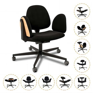 Multifunctional Transformable Meditation & Office Chair for Improved Posture
