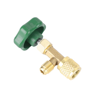 1/4 Sae Auto Ac Can Tap Valve Bottle Opener For Gas Refrigerant Green