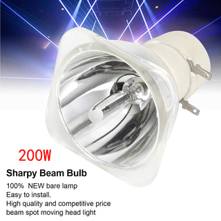 Moving Head 5R 200W Sharpy Beam Moving Head Replacement Bulb Stage Show Lighting