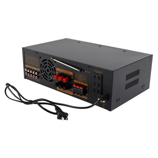 3000W Stereo HiFi Power Amplifier 5.1-Channel Home Karaoke Bluetooth Amplifier