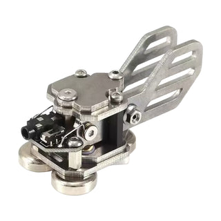 CW Dual paddle HF Shortwave Key Armor Scull Automatic Key Morse Code Mini Key
