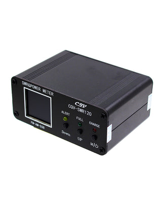 1.8MHz-54MHz Standing Wave Meter 240*240 Full Color Display 0.5-120W Power meter
