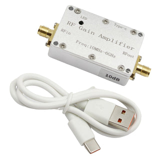 10M-6GHz RF Amplifier 10dB High Gain Driver Receiving Amplifier for GPS Receiver